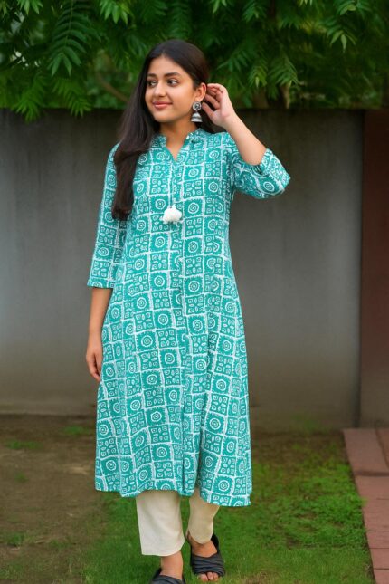 100% Viscose ladies long Kurti
